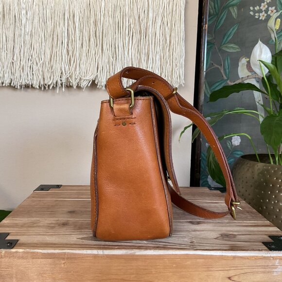 Madewell Tan Leather Shoulder Bag - Picture 6 of 16